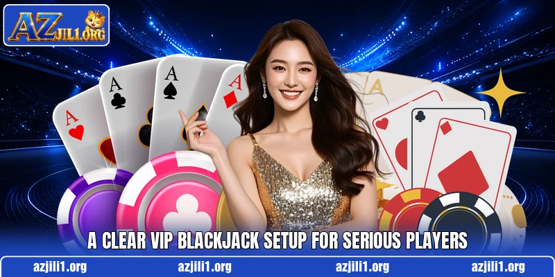 A clear VIP Blackjack setup for serious players A clear VIP Blackjack setup for serious players