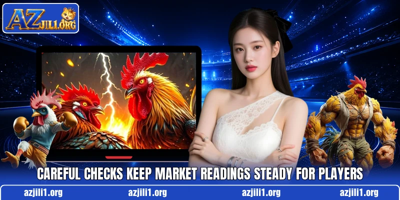 Careful checks keep market readings steady for players
