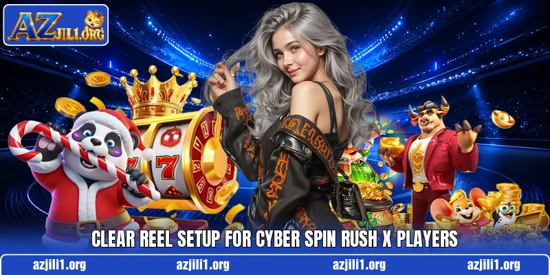Clear reel setup for Cyber Spin Rush X players