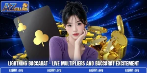 Lightning Baccarat – Live Multipliers And Baccarat Excitement