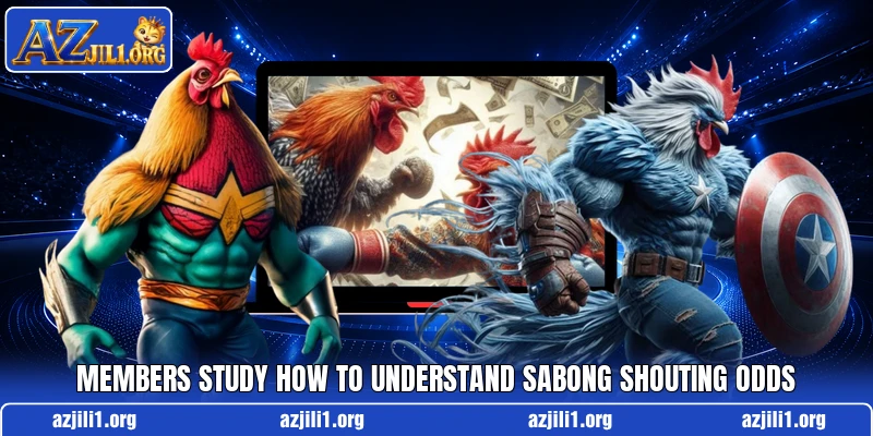 Members study how to understand sabong shouting odds
