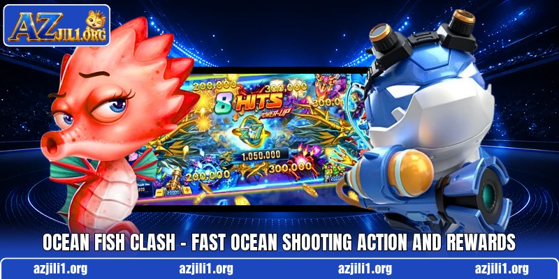 Ocean Fish Clash – Fast Ocean Shooting Action And Rewards