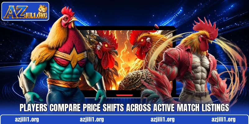 Players compare price shifts across active match listings Players compare price shifts across active match listings