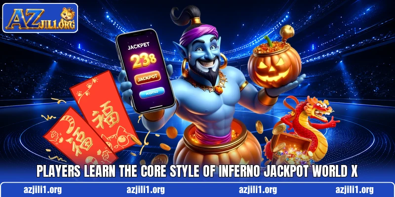 Players learn the core style of Inferno Jackpot World X