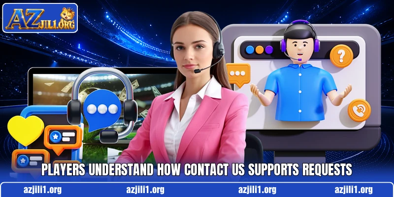 Players understand how contact us supports requests