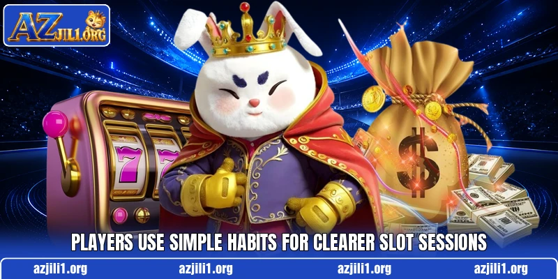 Players use simple habits for clearer slot sessions