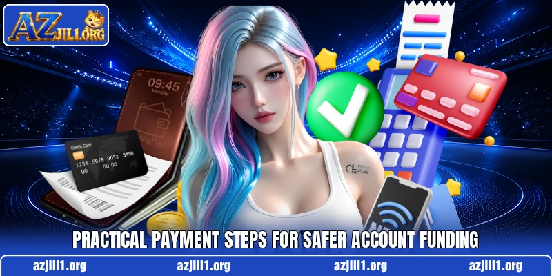 Practical payment steps for safer account funding
