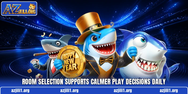 Room selection supports calmer play decisions daily