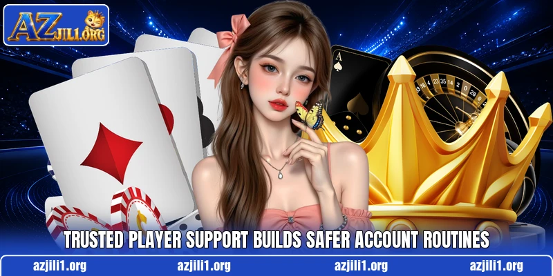 Trusted player support builds safer account routines